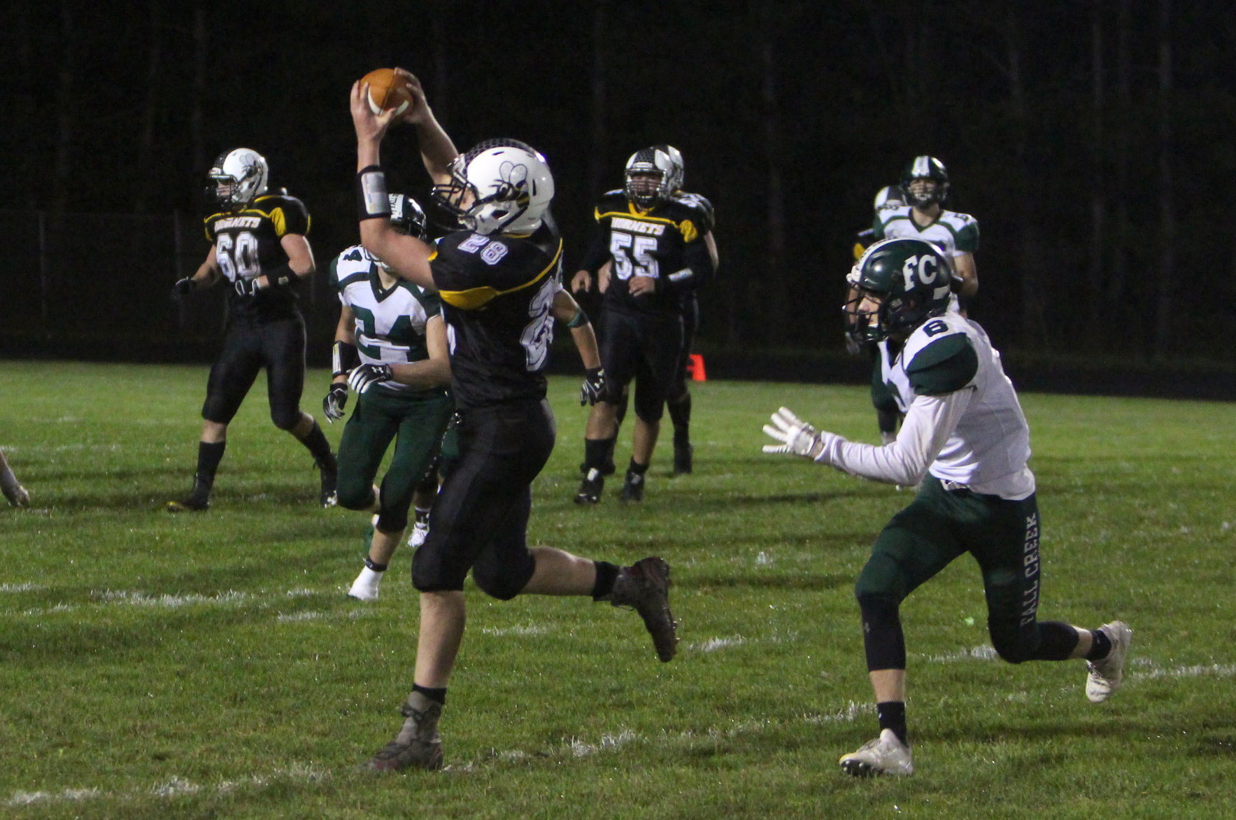 Fall Creek at Cadott football 9-21-18